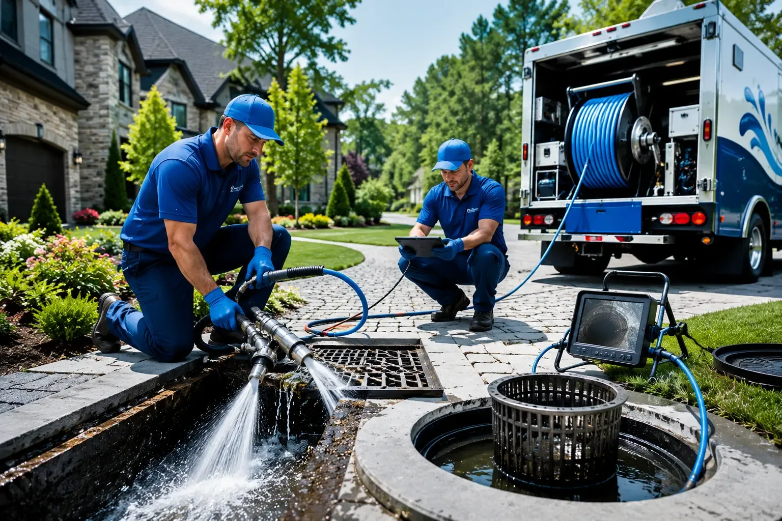Local outdoor drain cleaning professionals in Marion, WI
