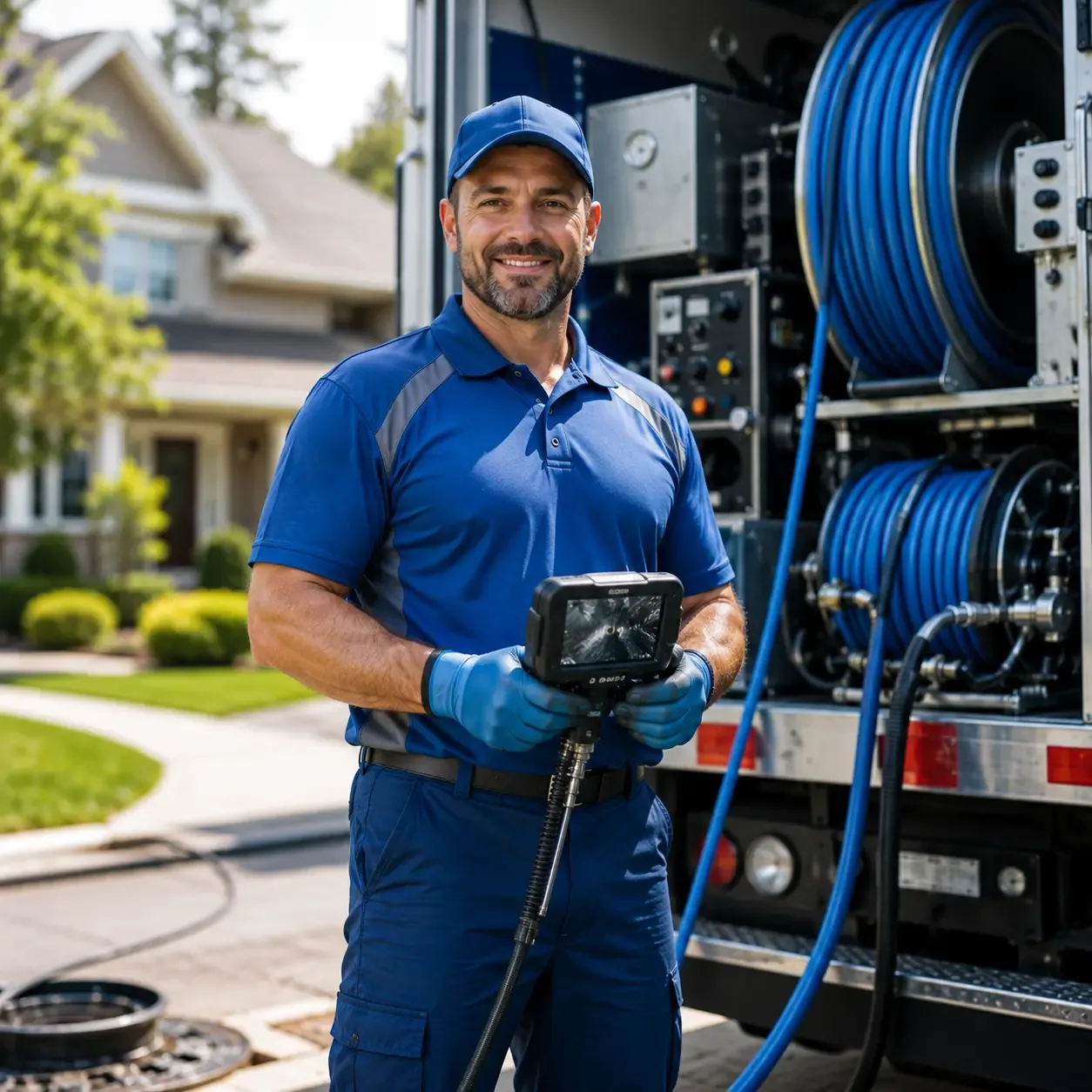 Local outdoor drain cleaning specialists in Marion, WI